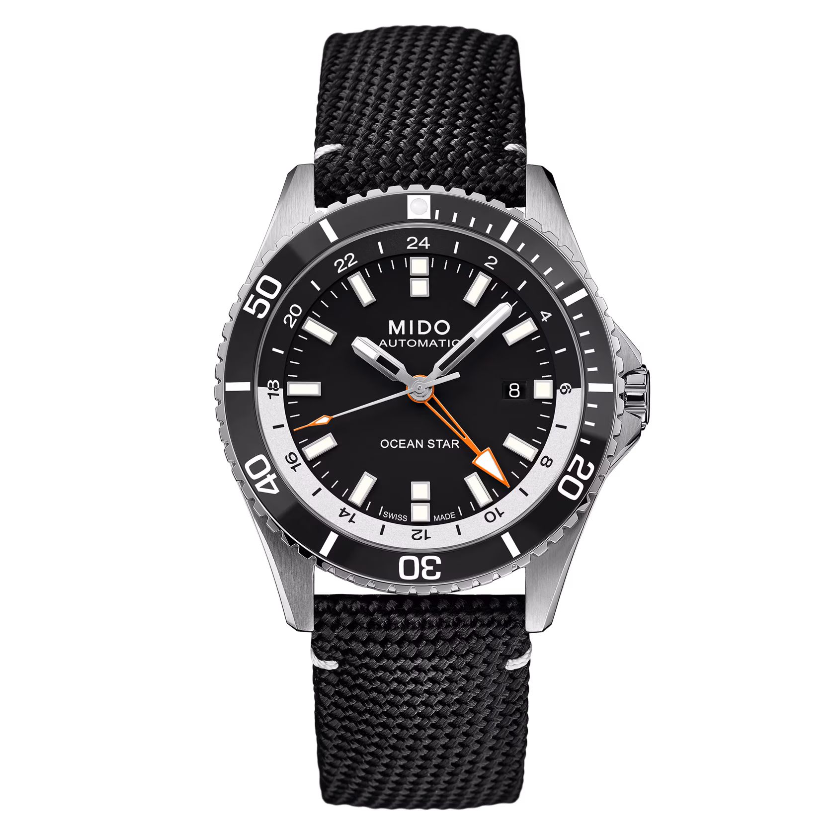 M026.629.17.051.01_0_front_1 Mido - Orologio Ocean Star GMT Black - immagine 1