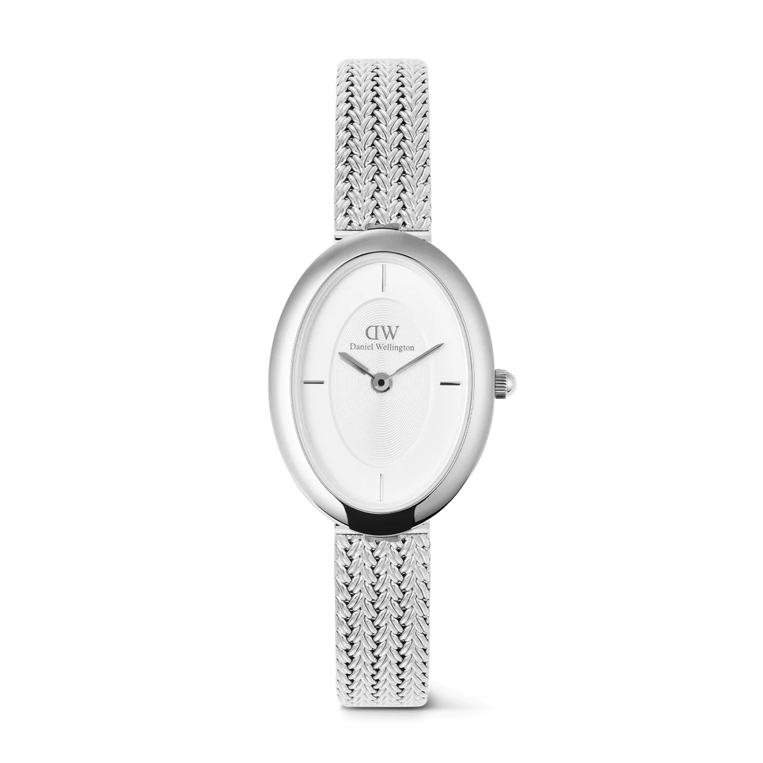 bjdu0v2railxh6jmvvwp Daniel Wellington - Orologio Juliette Braided Mesh Silver - immagine 1