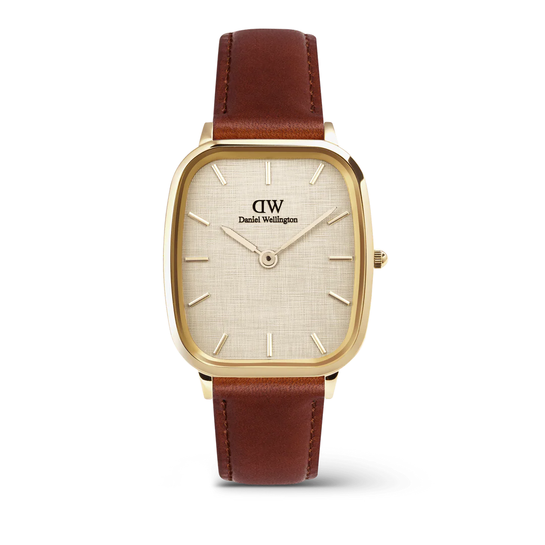 elaknhywjvwwez0mttde Daniel Wellington - Orologio Marlon Linen Gold DW00100839 - immagine 1