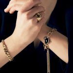 Unoaerre - Bracciale con pietra nera e frange - immagine 2