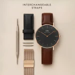 Daniel Wellington - Orologio Classic Mesh Onyx Gold DW00100631 - immagine 3