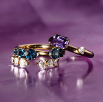 Recarlo - Anello veretta Anniversary More Topazio Blue London - immagine 2