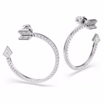 Swarovski - Orecchini a cerchio Idyllia 5741522 - immagine 4