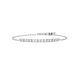 Recarlo - Bracciale tennis Face Cube con catenella