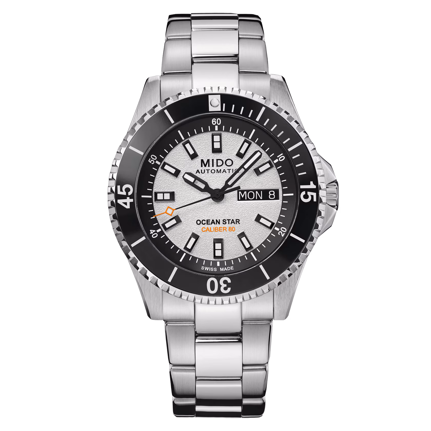 M026.930.11.011.00_0_front_1 Mido - Orologio Ocean Star 200 Bianco Nero - immagine 1