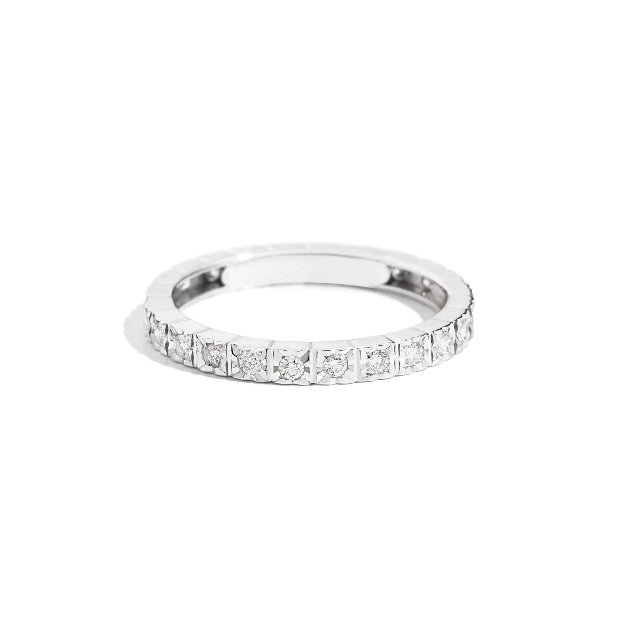 R39GD906_D015_1 Recarlo - Anello Veretta Face Cube - immagine 1