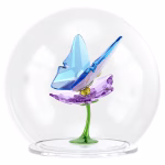 Swarovski - ‎Idyllia Sfera in Vetro con Farfalla e Fiore 5721543 - immagine 2