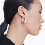 Swarovski - Orecchini a cerchio Lucent 5696289 - immagine 2