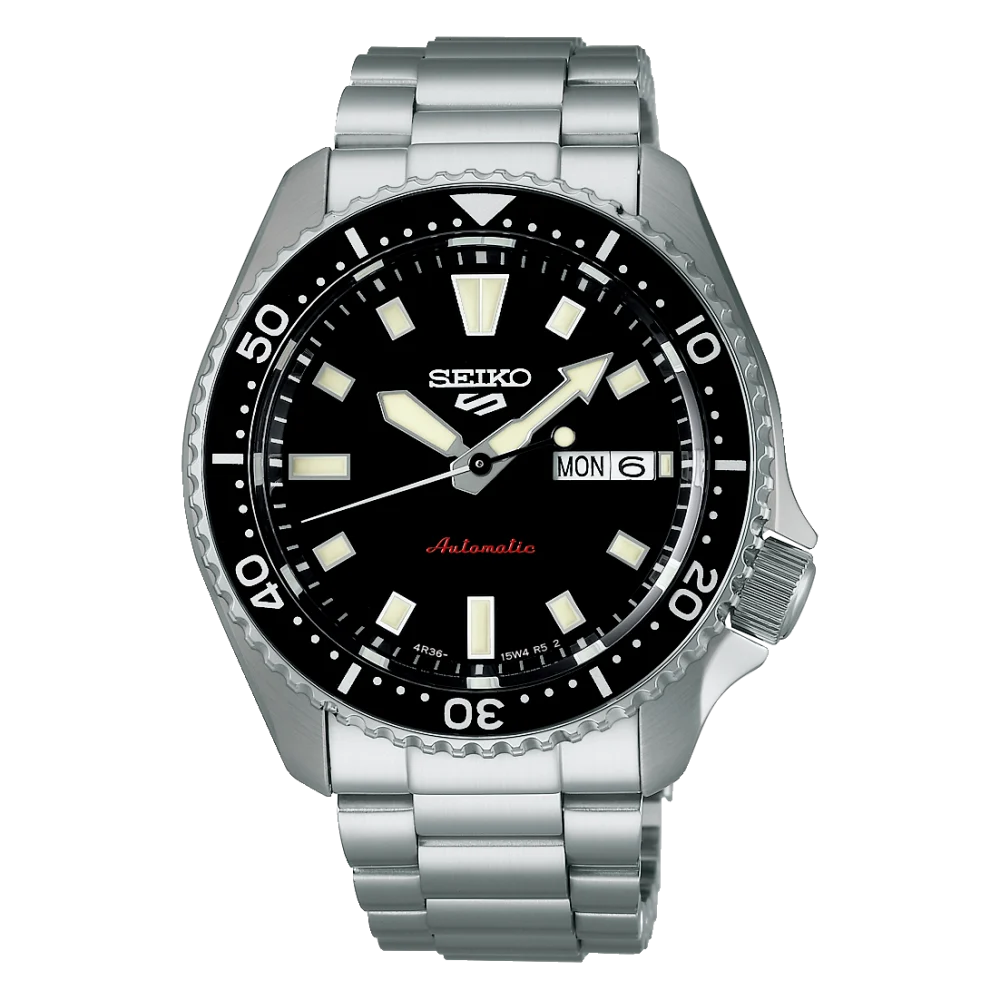 orologio-seiko-5-sports-automatico-quadrante-nero-data Seiko - Orologio Seiko 5 Sports SRPL85K1 - immagine 1