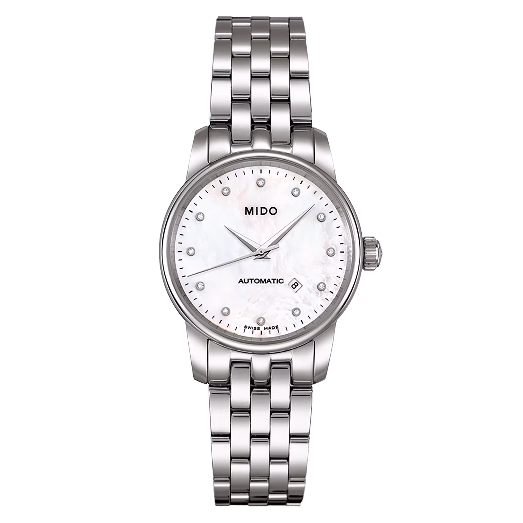 M7600.4.69.1_0_front_1 Mido - Orologio Baroncelli Madreperla e Diamanti - immagine 1