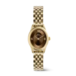 Daniel Wellington - Orologio Ophelia Mini Beans Link Amber Gold