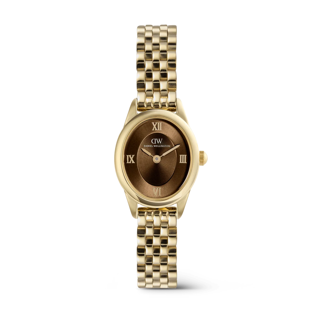e2xvvqjhn3pu92scsoes Daniel Wellington - Orologio Ophelia Mini Beans Link Amber Gold - immagine 1