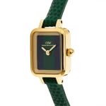 Daniel Wellington - Orologio Quadro Mini Green Lizard Warwick Gold - immagine 4