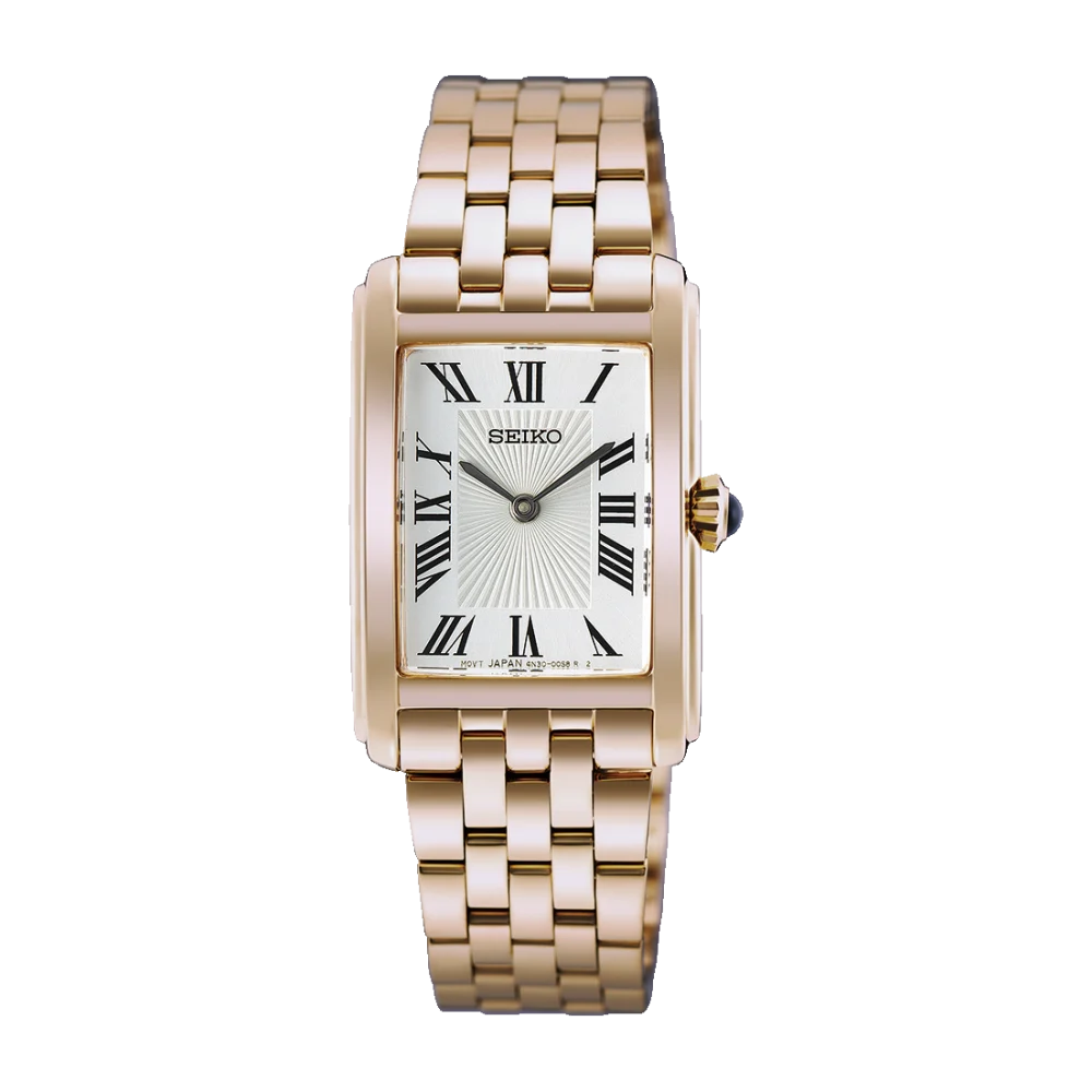 orologio-classic-donna-quarzo-pi-dorato-quadrante-forma-cassa Seiko - Orologio Classic HGG002P1 - immagine 1