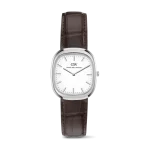 Daniel Wellington - Orologio Cort Brown Leather Silver