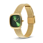 Daniel Wellington - Orologio Margot Braided Mesh Emerald Gold - immagine 2