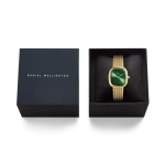 Daniel Wellington - Orologio Margot Braided Mesh Emerald Gold - immagine 5