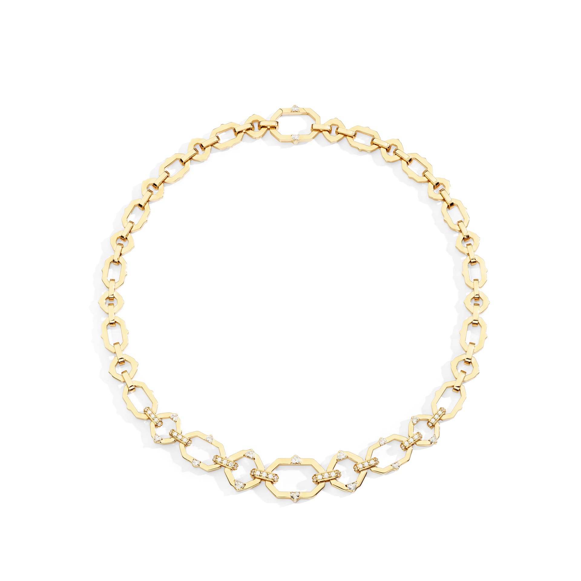N94SG009_G192_1 Recarlo - Collana LINK-E oro e diamanti - immagine 1