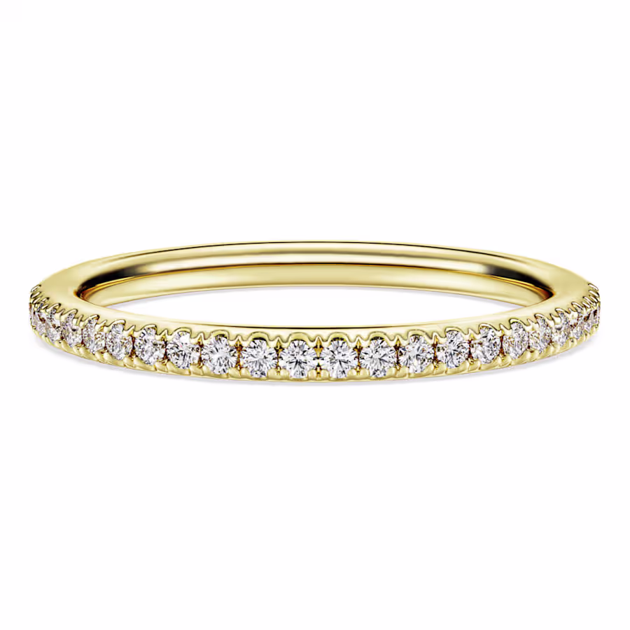 anello-a-fascia-eternity--diamanti-creati-in-laboratorio-0-2-ct-tw--forma-rotonda--oro-giallo-18-k-swarovski-5697731 (1) Swarovski SCD - Anello a fascia Eternity 5697736 - immagine 1