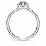 Swarovski SCD - Anello solitario halo Eternity 5697126 - immagine 5