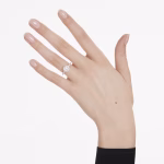 Swarovski SCD - Anello solitario halo Eternity 5699191 - immagine 2