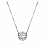 Swarovski SCD - Pendente solitario halo Eternity 5697105